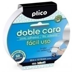 Cinta Doble Cara Plico 50X12/18 Facil Us