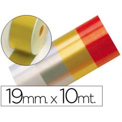 Cinta Fantasia 10 mt X 19 mm Oro