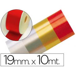 Cinta Fantasia 10 mt X 19 mm Rojo