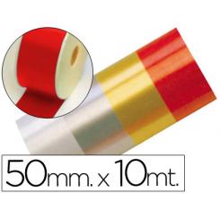 Cinta Fantasia 10 mt X 50 mm Rojo