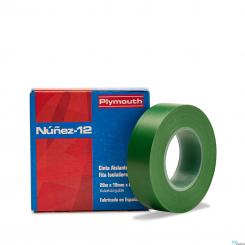 Cinta Pvc Aislante Nuñez VERDE 19Mmx20M