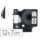 cinta-q-connect-1000-negro-blanco-12mm-x-7mt-dymo