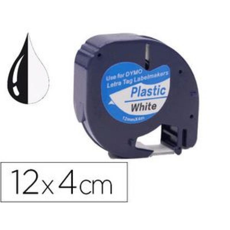 cinta-q-connect-12mm-x-4mt-negro-blanco-perla-para-maquina-letratag
