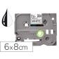 cinta-q-connect-tze-211-blanco-negro-6mm-longitud-8-mt