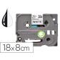 cinta-q-connect-tze-241-blanco-negro-18mm-longitud-8-mt