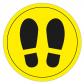 circulo-apli-adh-pies-amarillo-diam-30cm