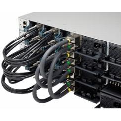 Cisco STACK-T1-50CM Cable de fibra óptica e InfiniBand 0,5 m StackWise-480 Negro