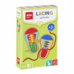 APLI C.Juego Ata Tus Zapatos