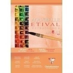 Clairefontaine Block De Dibujo Clairefontaine Encolado Etival Acuarela Blanco Grano Fino A3 300G 10H