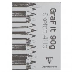 Clairefontaine Block De Dibujo Clairefontaine Grafit Croquis A7 90G 80H