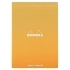 Clairefontaine Block De Notas Clairefontaine Rhodia Con Tapa A4 80H Cuadric. 5X5 Naranja