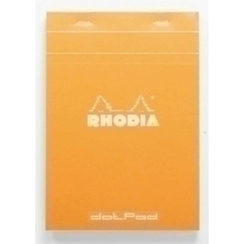 clairefontaine-block-de-notas-clairefontaine-rhodia-con-tapa-a5-80h-cuadric-5x5-naranja