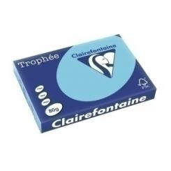 CLAIREFONTAINE Papel Color A3 Trophee 80G 500H Az.Cielo