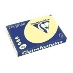 CLAIREFONTAINE Papel Color A3 Trophee 80G 500H Canario
