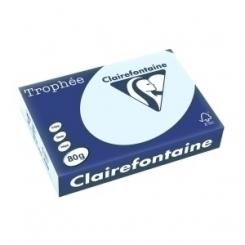 CLAIREFONTAINE Papel Color A4 Trophee 80G 500H Azul