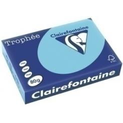 Clairefontaine Papel De Color A4 Clairefontaine Trophee 80G 500H Pastel Azul Cielo
