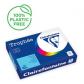 Clairefontaine Papel De Color A4 Clairefontaine Trophee 80G 500H Pastel Azul Cielo