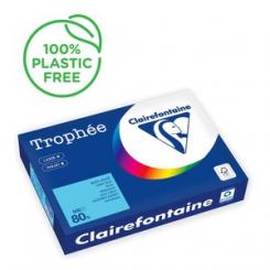 Clairefontaine Papel De Color A4 Clairefontaine Trophee 80G 500H Pastel Azul Cielo