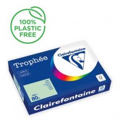 Clairefontaine Papel De Color A4 Clairefontaine Trophee 80G 500H Pastel Verde