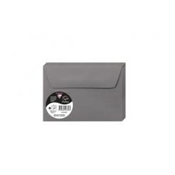 Clairefontaine Sobre Clairefontaine Pollen 114X162 120G Gris Koala Paquete De 20