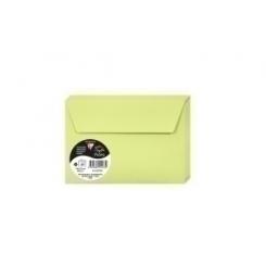 Clairefontaine Sobre Clairefontaine Pollen 114X162 120G Verde Yema Paquete De 20