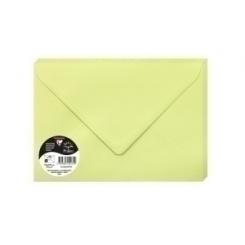 Clairefontaine Sobre Clairefontaine Pollen 162X229 120G Verde Yema Paquete De 20