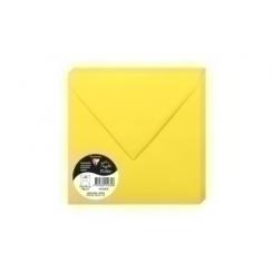 Clairefontaine Sobre Clairefontaine Pollen 165X165 120G Amarillo Sol Paquete De 20