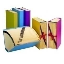 Clasificador Acordeon Carchivo Carton Forr.Fashion Fº 20 Dptos.(A-Z) Verde