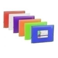 Clasificador Acordeon Carchivo Pp Transl. Fº 13 Dptos.Gomas (6 Colores)