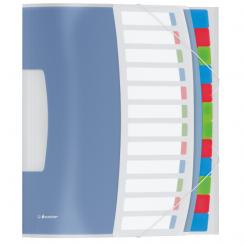 Clasificador ESSELTE Vivida. PP. 12 separadores con índice, multicolor