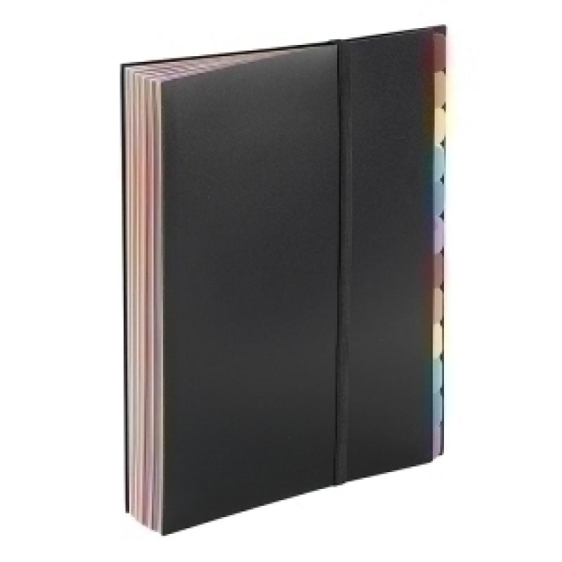 clasificador-lomo-fuelle-viquel-rainbow-class-pp-opaco-a4-36-dptos-cierre-gomas-multicolor-exterior-negro