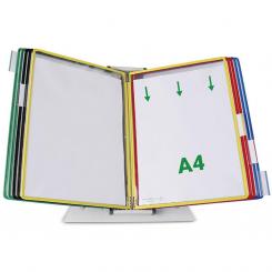 Clasific.Tarifold Sobremesa Pvc 10F