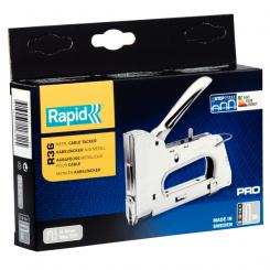 RAPID Clavadora mod. R36, cromada  Grapa cable