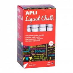 APLI C.L.Chalk P.Redonda 5,5mm Plata Met 12U