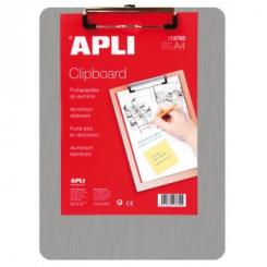 APLI Clipboard Aluminio A4