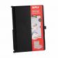 clipboard-plegable-a4-plastabs-negro