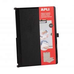 CLIPBOARD PLEGABLE A4 PLAST.ABS NEGRO