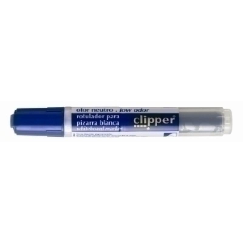 clipper-marcador-pizarra-clipper-liquid-conico-azul