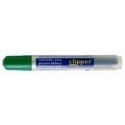 Clipper Marcador Pizarra Clipper Liquid Conico Verde