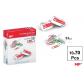 Clips de colores MP 33mm, caja 70 uds