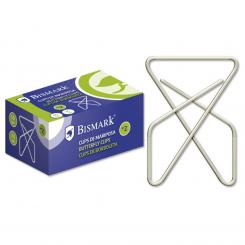 BISMARK Clips de mariposa pajarita Nº10, 40 mm., caja de 50 uds.