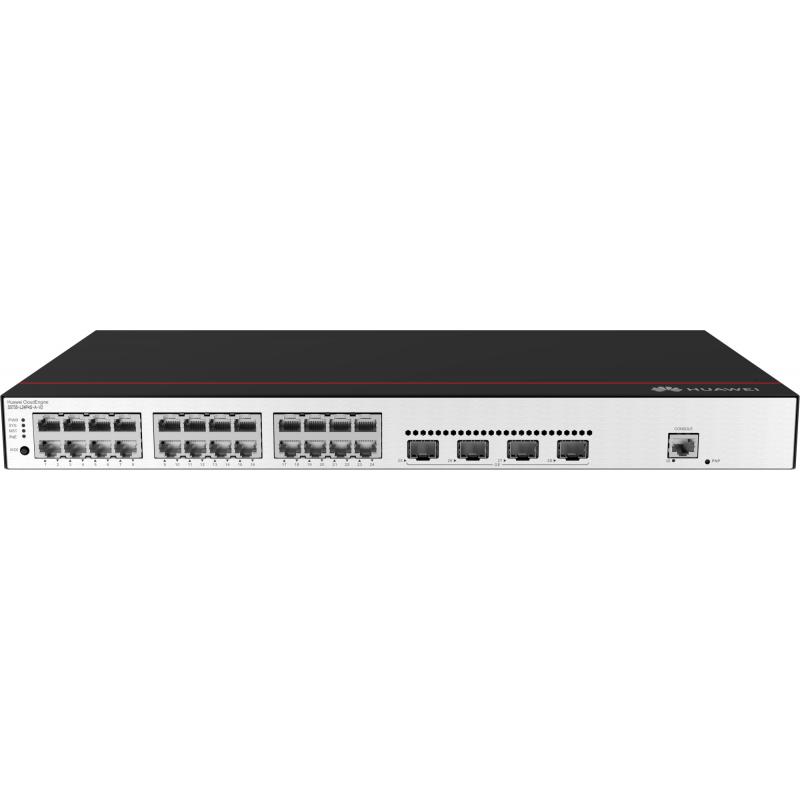 cloudengine-s5735-l24p4s-a-v2-gestionado-l3-gigabit-ethernet-10-100-1000-energia-sobre-ethernet-poe-1u-negro-plata
