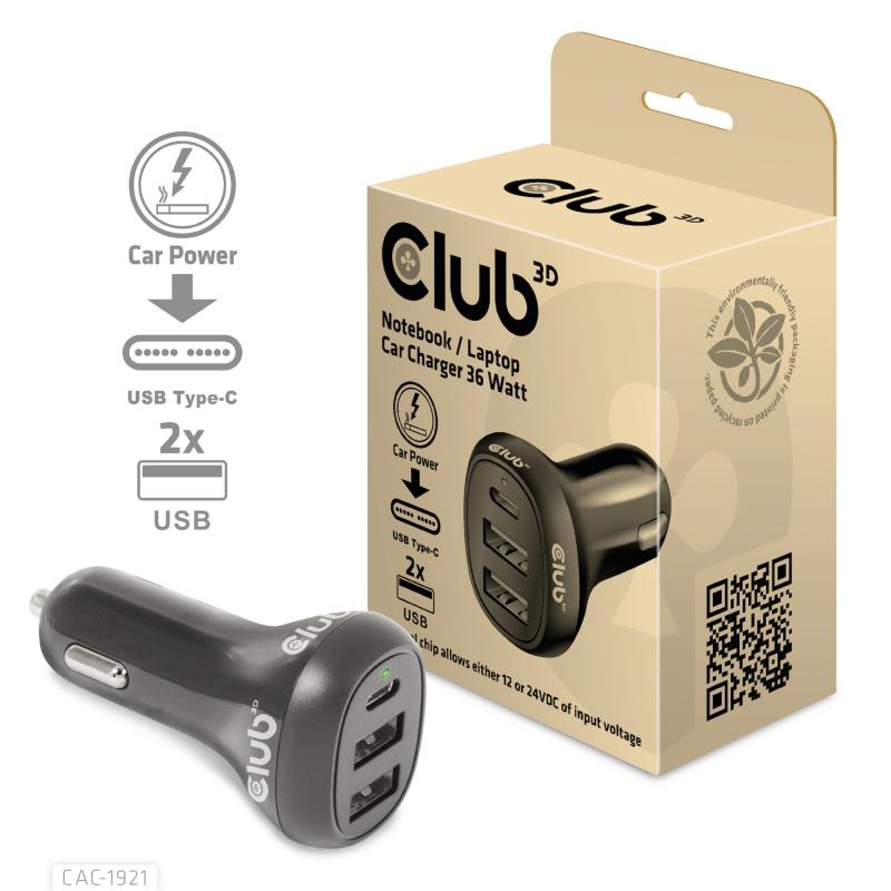 club3d-cac-1921-cargador-de-dispositivo-movil-portatil-negro-encendedor-de-cigarrillos-auto