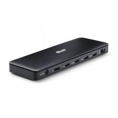 CLUB3D Thunderbolt 4 Certified 11-in-1 estación dock para móvil Universal Negro