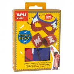 APLI C.Mini Kit Máscara Superheroe Ro-Az