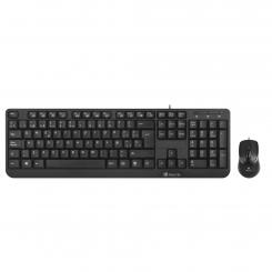 NGS Cocoa Kit teclado USB QWERTY Negro