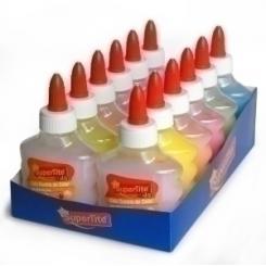 Cola Cambiacolor Supertite Bote De 80Ml Surtido Neon Expositor De 12