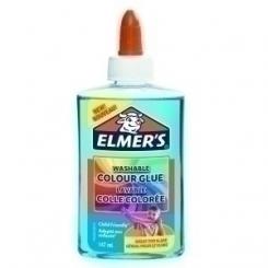 Cola Elmer´S Slime Translucido Lavable 147 Ml Azul