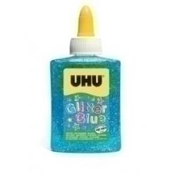Cola Glitter Glue Uhu Bote De 88Ml Azul