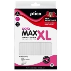 Cola Termofusible En Barra Plico Max-Xl Ø 11,5Mm X 200Mm Alta Resistencia Caja De 24